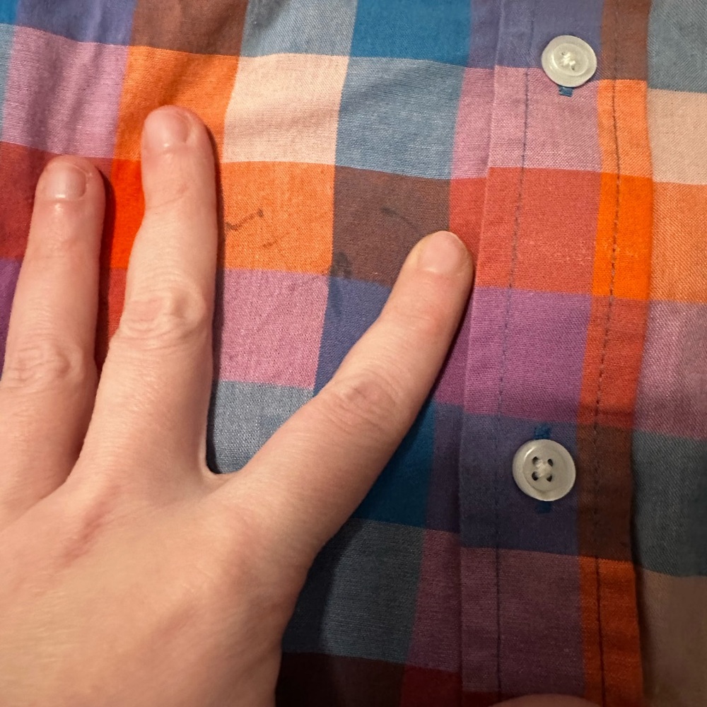 Easter - ish button down - Picture 3 of 4